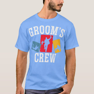 T-shirt Équipe du marié, groupe du marié, soirée d'enterre