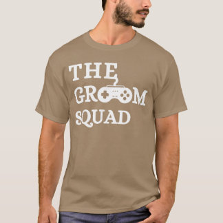 T-shirt Équipe du marié Jeu pour garçons d'honneur Enterre