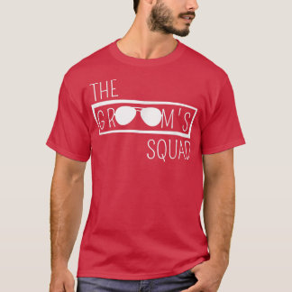 T-shirt Équipe du marié Mariage Témoin de mariage Enterrem