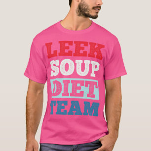 T-shirt Équipe du régime alimentaire de la soupe de poitri