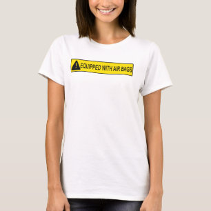 T-shirt Équipé du réservoir des femmes d'airbags