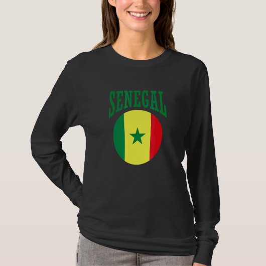 T-shirt Équipe du Sénégal (Devant)