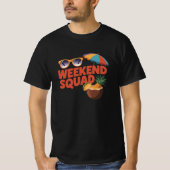 T-shirt Équipe du week-end (Devant)