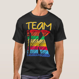 T-shirt Équipe Enfants K Maternelle Rentrée Professeur É