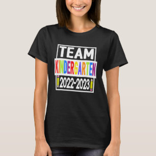 T-shirt Équipe Enfants Maternelle Premier Jour De L'École