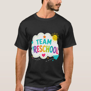T-shirt Équipe enseignante préscolaire rentrée scolaire pr