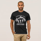 T-shirt Équipe Expédition (Devant entier)