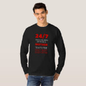 T-shirt Équipe féminine 247 mère (Devant entier)