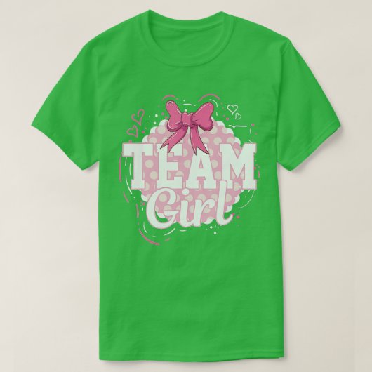 T-shirt Équipe fille (Design devant)