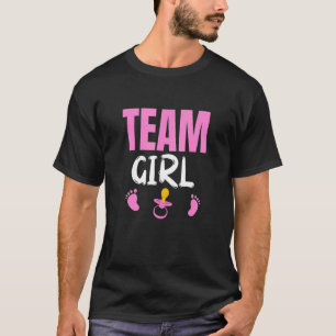 T-shirt Équipe Fille Futurs Parents Genre