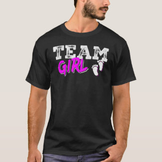T-shirt Équipe Fille Genre Revela Party Team Pink Baby Ann