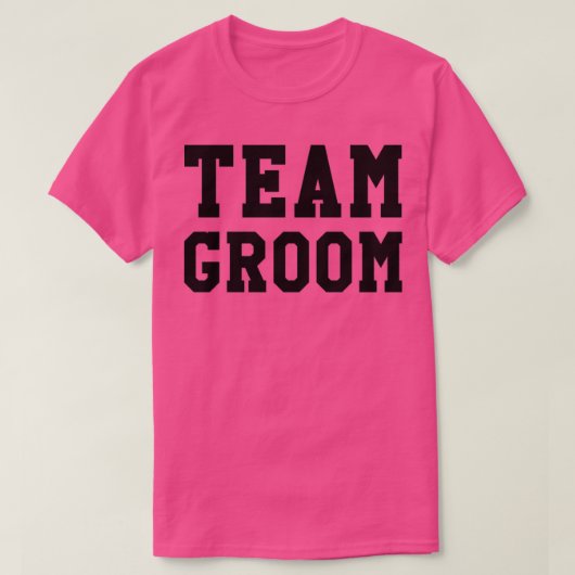 T-shirt Équipe Groom 13 (Design devant)