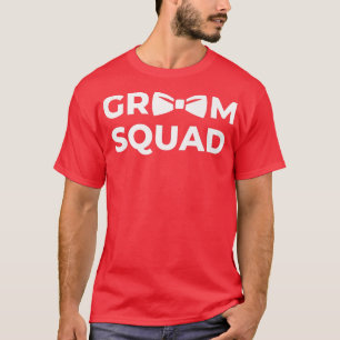 T-shirt Équipe Groom Squad Bachelor Wedding Party