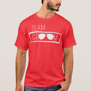 T-shirt Équipe Groom Squad Mariage Témoin de mariage Enter
