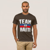 T-SHIRT ÉQUIPE HAÏTI (Devant entier)