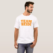 T-shirt Équipe Heidi (Devant entier)