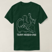 T-shirt Équipe Herbivore (Design devant)