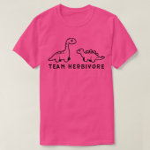 T-shirt Équipe Herbivore 2 (Design devant)