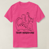 T-shirt Équipe Herbivore 3 (Design devant)