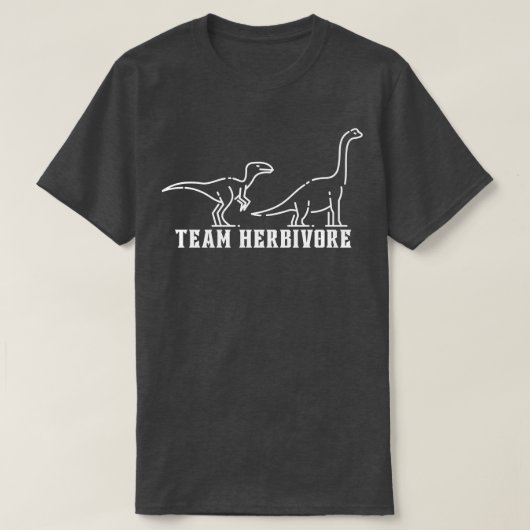 T-shirt Équipe Herbivore 4 (Design devant)