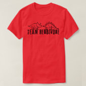 T-shirt Équipe Herbivore 5 (Design devant)