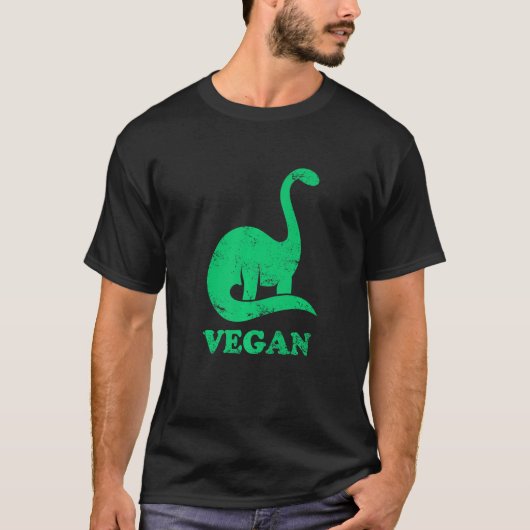 T-shirt Équipe Herbivore Vegan Brontosaurus Plante végétar (Devant)