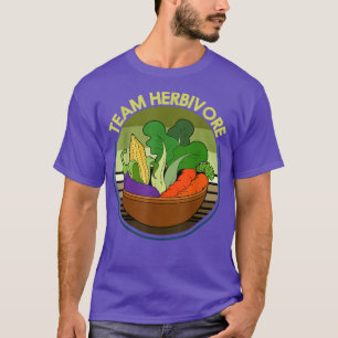 T-shirt Équipe Herbivore Vegetables Légume Vegetables à ba