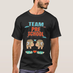 T-shirt Équipe Hérissons Préscolaires Rentrée des Classes