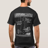 T-shirt Équipe Hommes Wireframe (Dos)