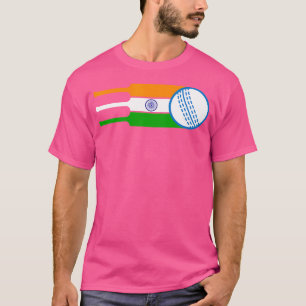 T-shirt Équipe indienne de joueurs de cricket Ventilateurs