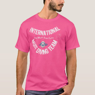 T-shirt Équipe Internationale De Plongée De Muff Pas De Mu