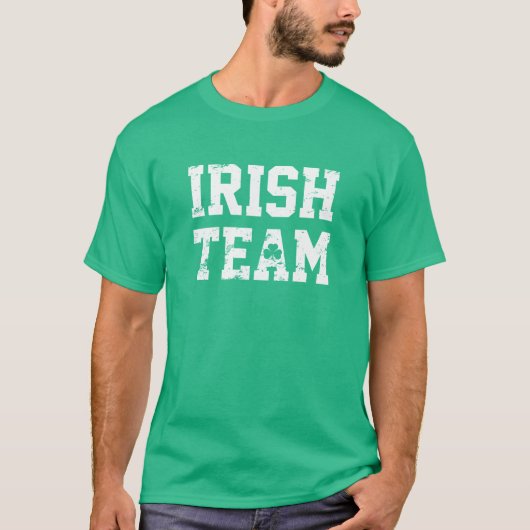 T-shirt Équipe irlandaise (Devant)