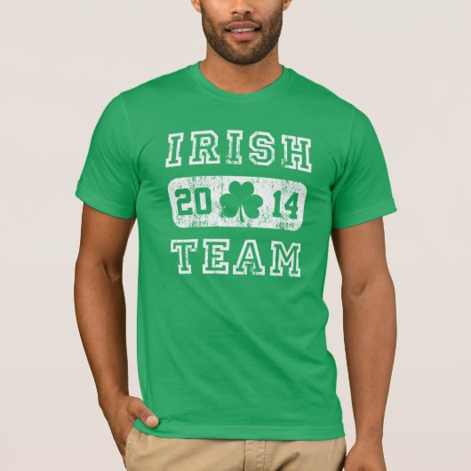 T-shirt Équipe irlandaise 2014 (Devant)