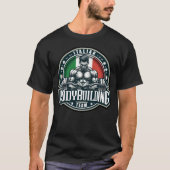 T-shirt Équipe italienne de musculation (Devant)