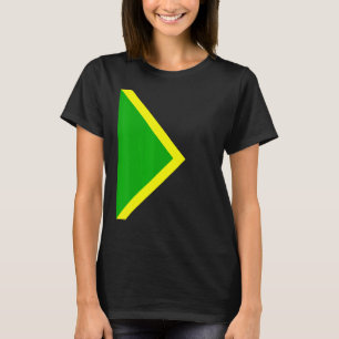 T-shirt Équipe jamaïcaine obsédée de dernière minute Hallo