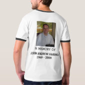 T-shirt Équipe Jason de soutien (Dos)