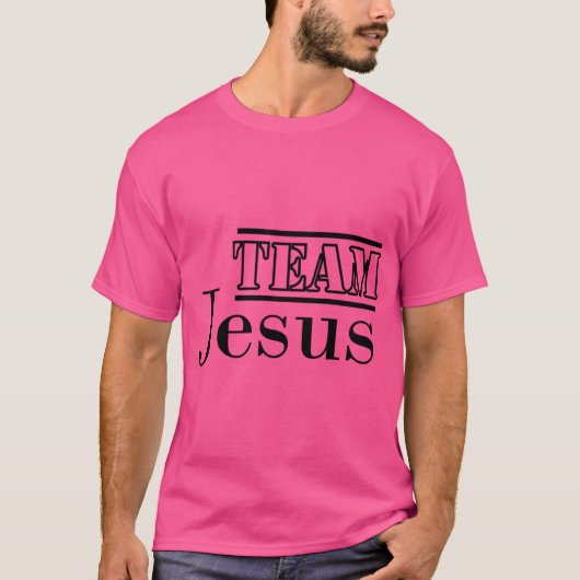 T-shirt Équipe Jésus (Devant)