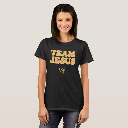 T-shirt Équipe Jésus (Devant entier)