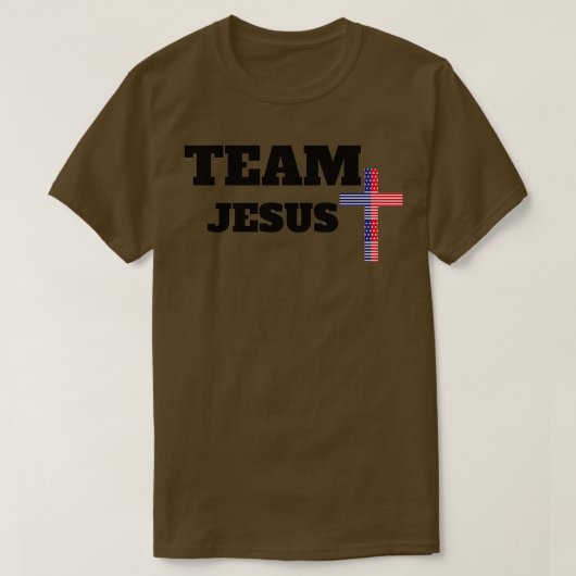 T-shirt Équipe Jésus (Design devant)