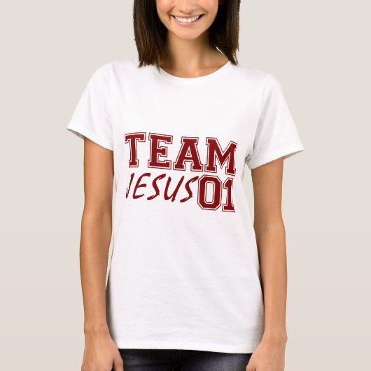 T-shirt Équipe Jésus (Devant)