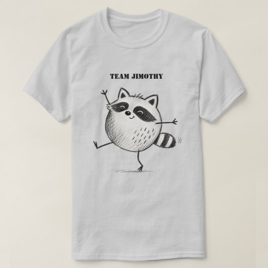 T-shirt Équipe Jimothy (Design devant)