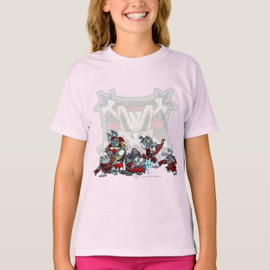 T-shirt Équipe Krawk Island Group (Devant)