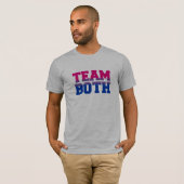 T-shirt Équipe les deux (Devant entier)