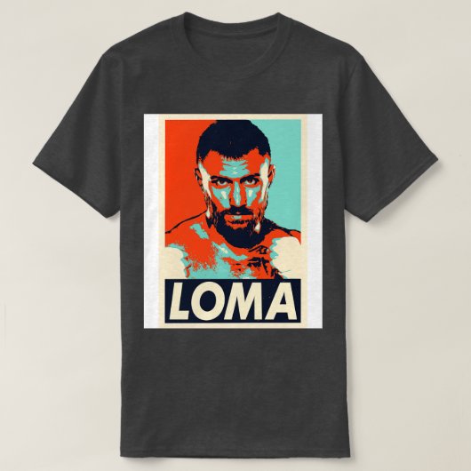 T-shirt Équipe Lomachenko (Design devant)