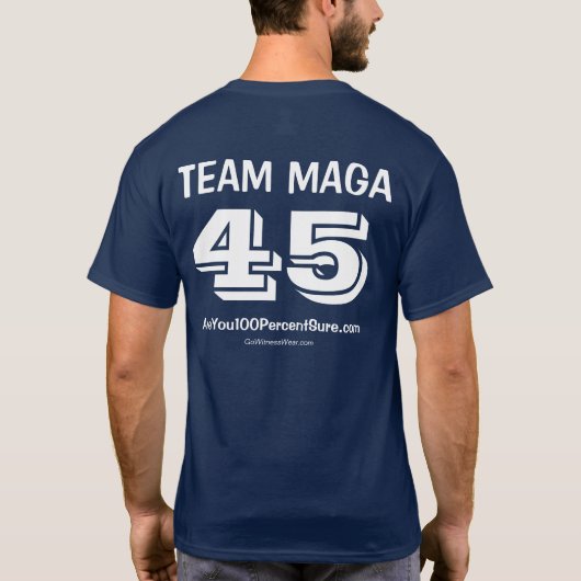 T-SHIRT ÉQUIPE MAGA 45 (Dos)