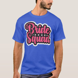 T-shirt Équipe Mariage de brigade de femmes mariées mariée