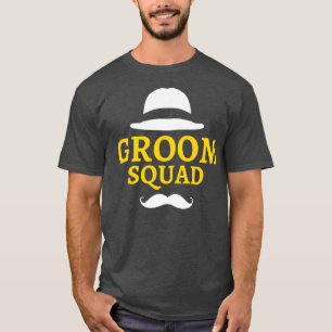 T-shirt Équipe Mariage de la Groom Squad Bachelor