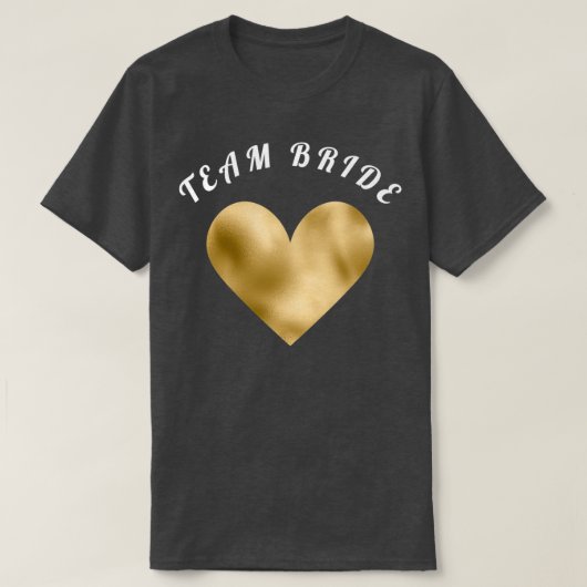 T-shirt équipe mariée 3 (Design devant)