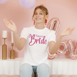 T-shirt Équipe Mariée Bachelorette Party Bridesservantes