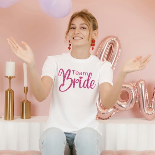 T-shirt Équipe Mariée Bachelorette Party Bridesservantes